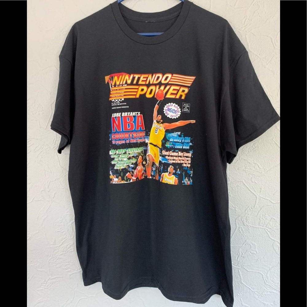 NWOT GAMER MAGAZINE BASKETBALL COVER QUALITY SHIRT SIZE XL